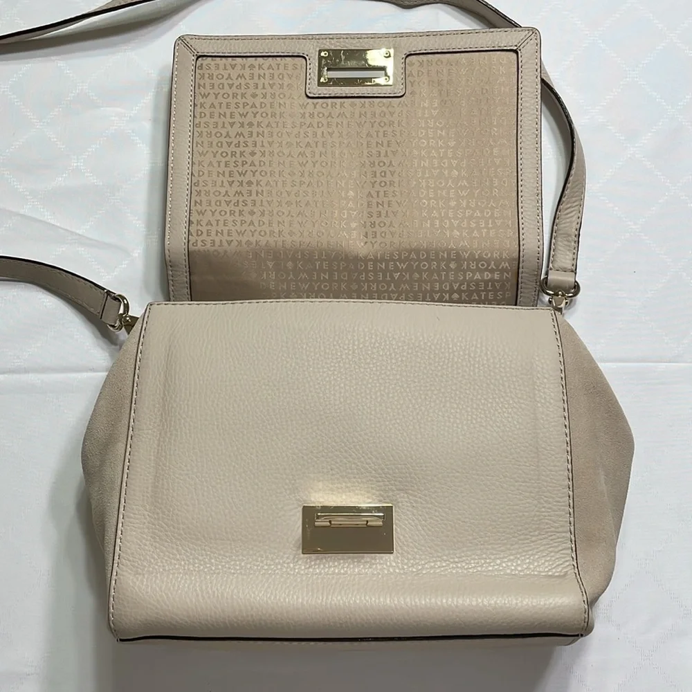 Kate Spade Leather/Suede Magnolia Park Laurel Bag